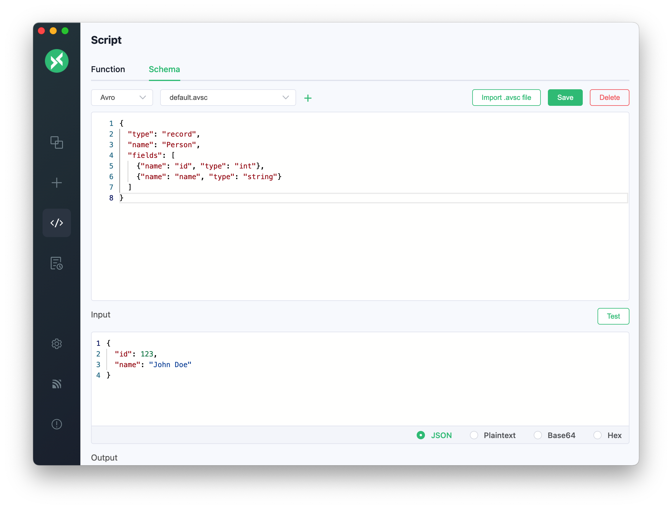 mqttx-schema-avro