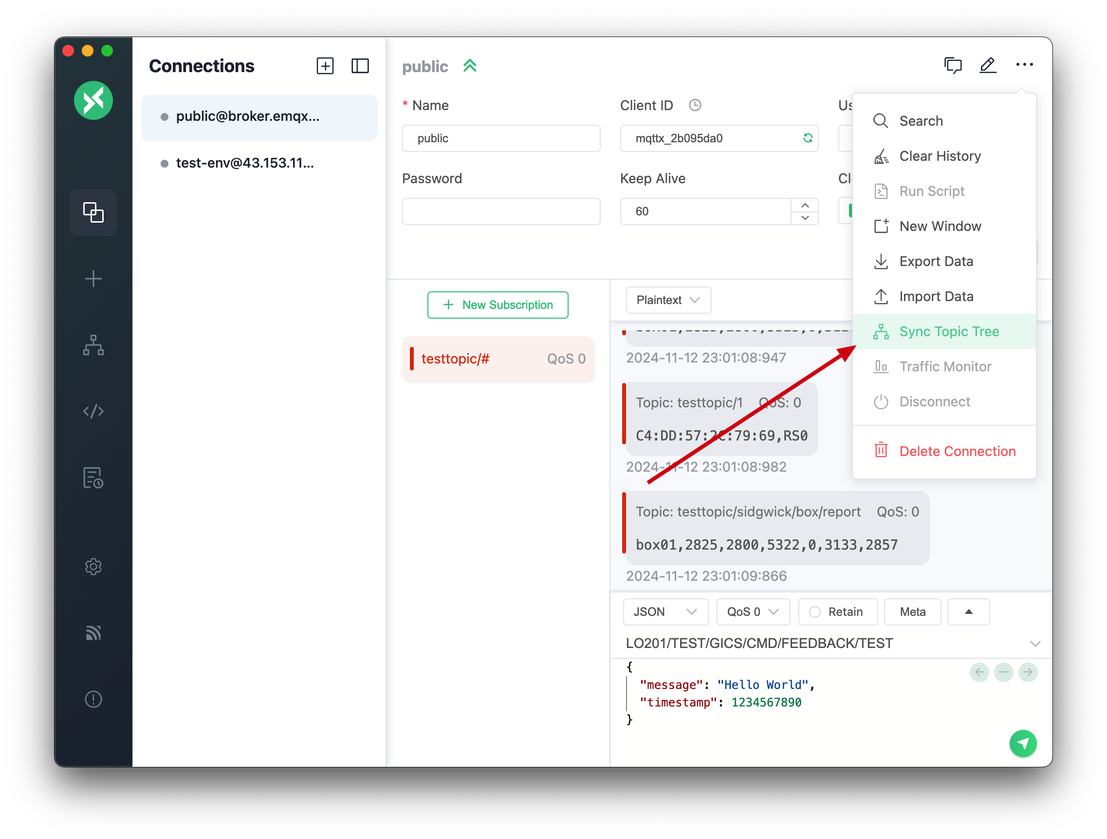 mqttx-sync-topic-tree